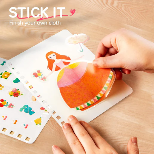 MIROLA KIDS 3 in 1 Fashion Design Drawing Book for Girls/MIROLA KIDS