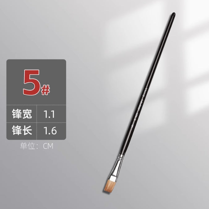 Marie's Flat Weasel Hair Brush