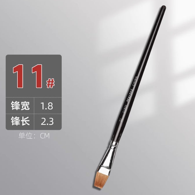 Marie's Flat Weasel Hair Brush