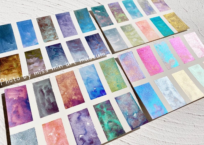 Super Vision 视爵 Mermaid Coast Rock-Mica Layered Watercolour