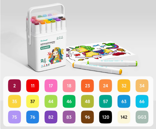 TouchMark Water-based Kids Marker Set