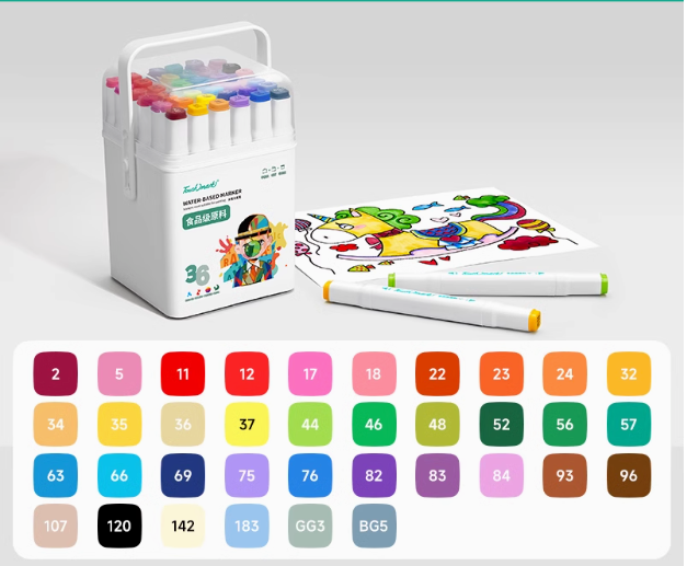 TouchMark Water-based Kids Marker Set