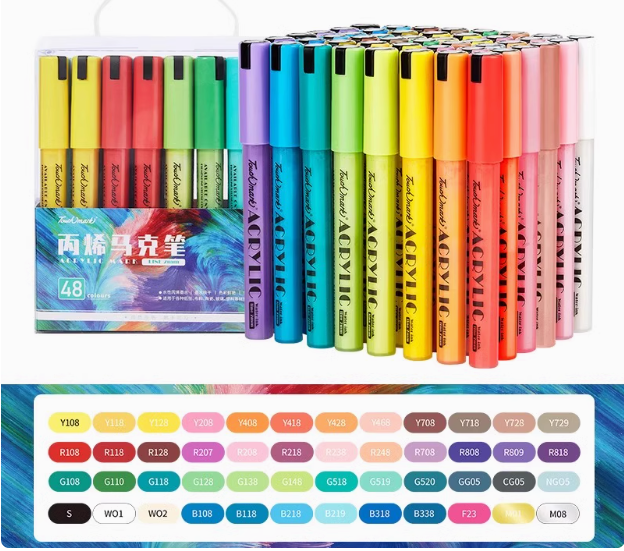 TouchMark Acrylic Marker Set