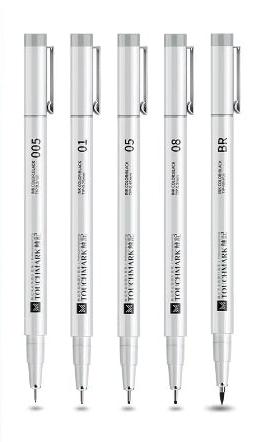 TouchMark Black Ink Stylus 5pcs Set