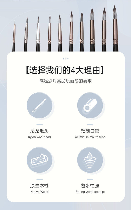 ZhuTing Nylon Paint Brush